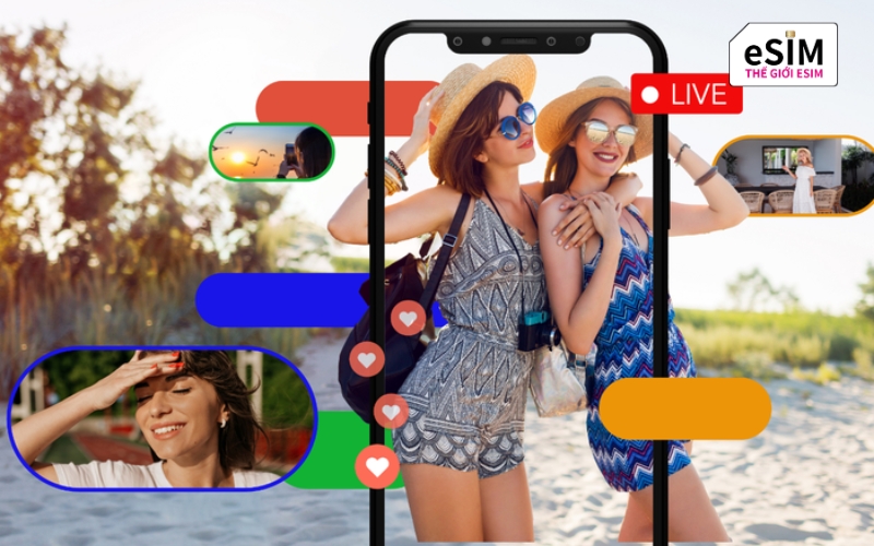 Tối ưu iphone esim là chìa khóa giúp livestream 4K mượt mà và không giật lag.